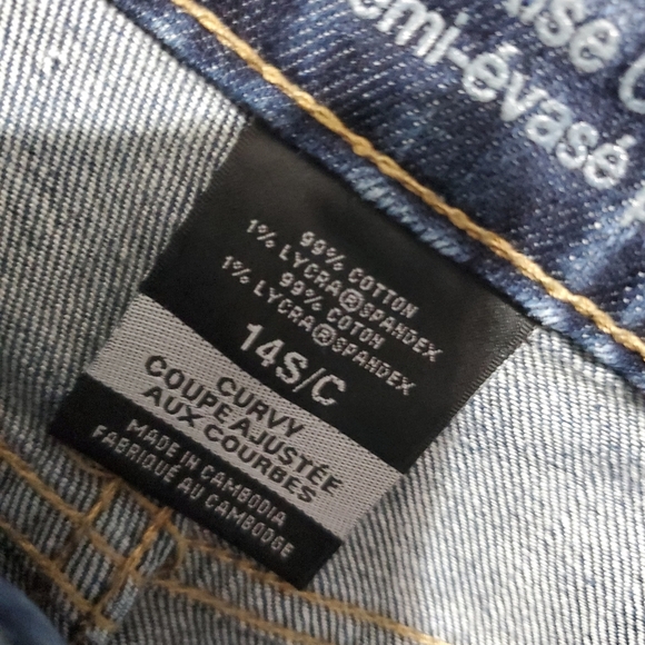 Mossimo Supply Co Womens Curvy Bootcut Mid Rise Size 14 Short - Picture 8 of 10